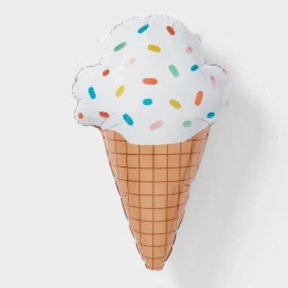 Spritz Ice Cream Foil Balloon Decorations - Party - NEW